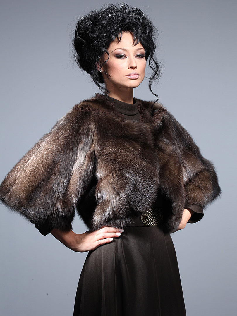 Diana Dorozhkina 2011 Fur Vests Fashion Collection