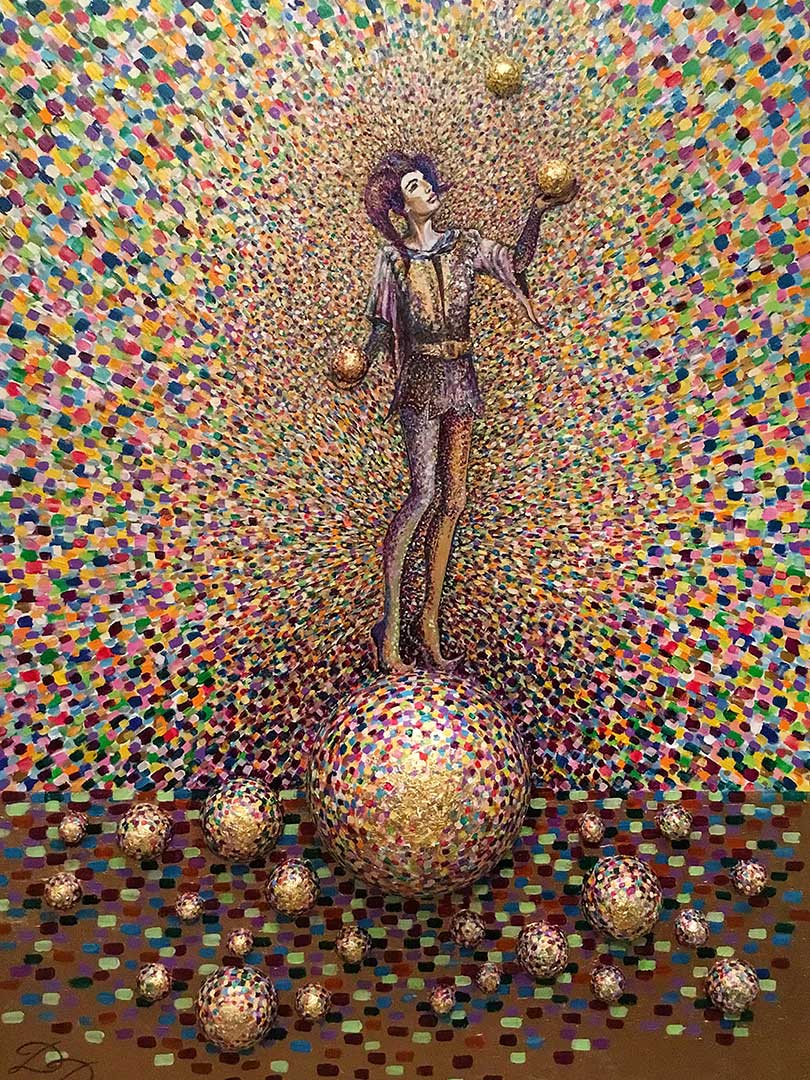 Diana Dorozhkina Juggler Painting